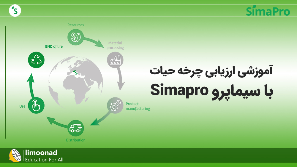 دوره آموزشی ارزیابی چرخه حیات با نرم افزار سیماپرو Simapro